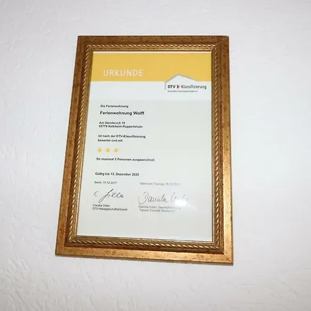 Apartamento Wolff, Kelkheim